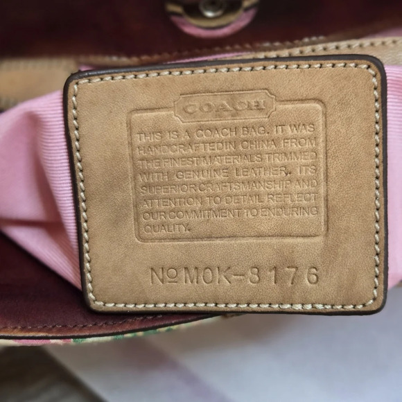 Coach Floral Purse - Picture 12 of 16